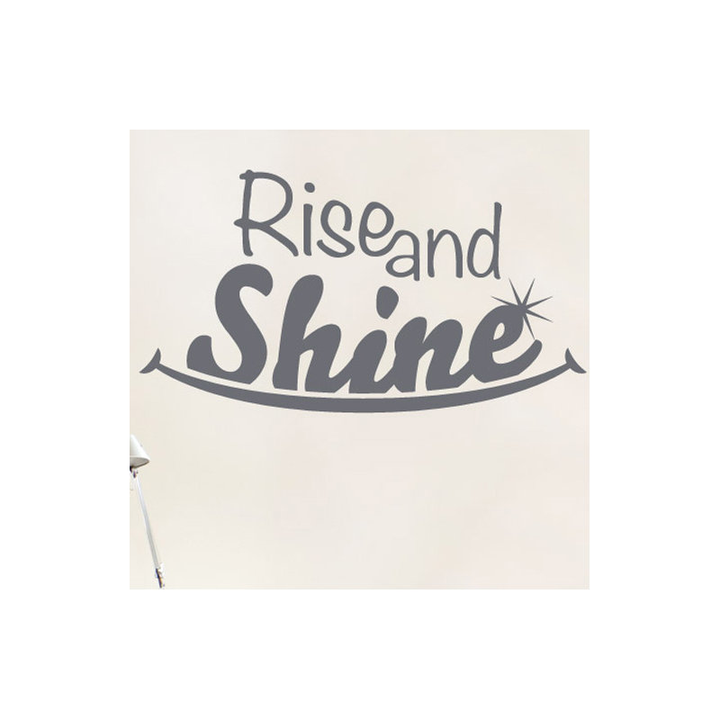 Non-Wall Damaging Wall Decal, Grey, Large