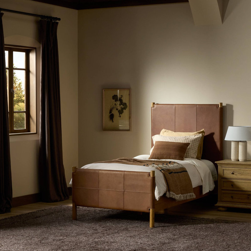 Salado Bed-Palermo Nude-King, Twin, Heirloom Sienna