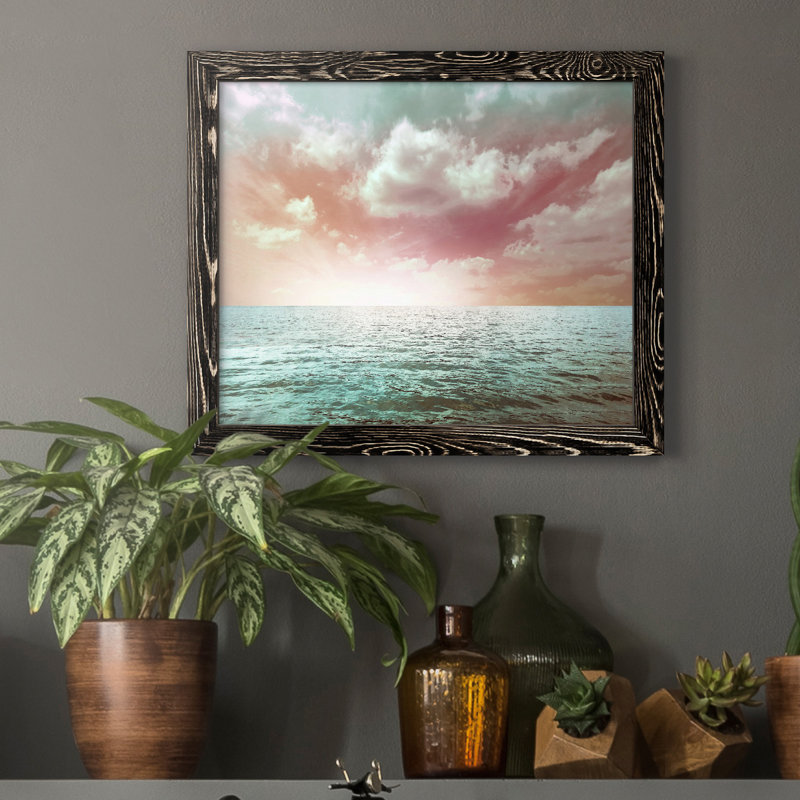 Majestic Sky - Cadre photo, impression sur papier, Noir, H 20 po x l 17 po x P 1,5 po