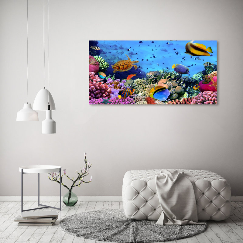 Coral reef 1 Piece Wrapped Canvas Wall Art