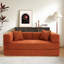 Convertible Sleeper Sofa With Removable Armrests, Corduroy Fabric Sofa Couch, No Assembly Required For Living Room, Dorm, Studio-854940598-847848008
