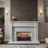 20 inch Electric Fireplace  3D Log set insert, Free Standing Fireplace Heater for Indoor