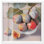 Décoration murale "Open Delight II" par Art Remedy, cadre blanc, 21 x 21