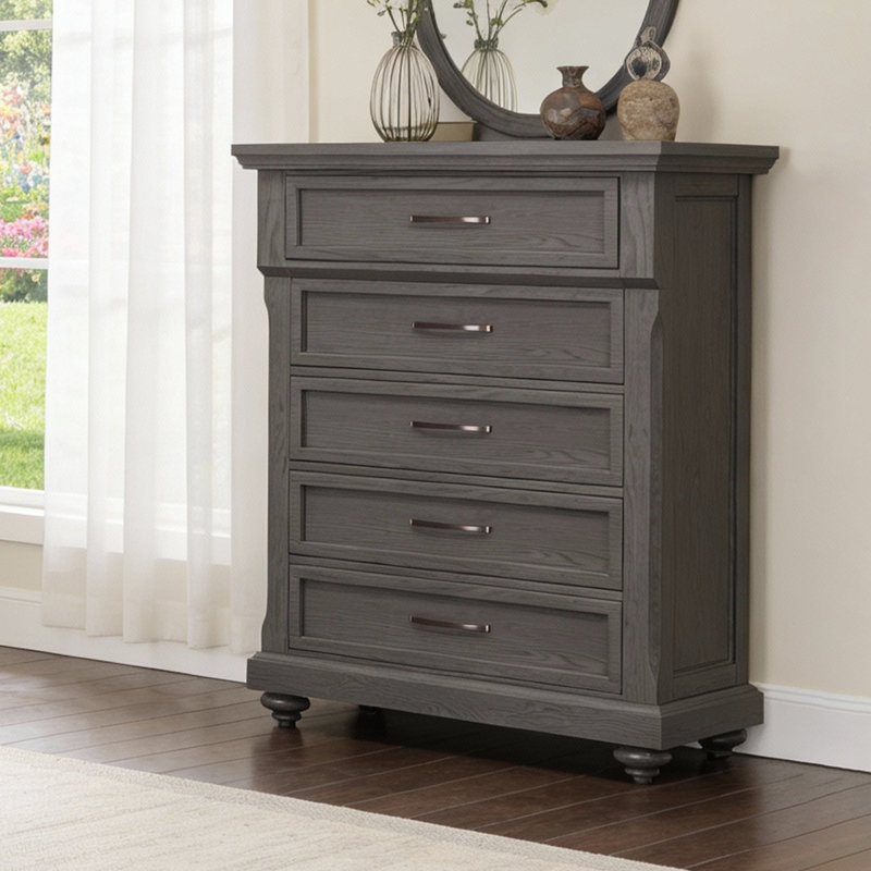 Commode de rangement à 5 tiroirs - Commode pratique