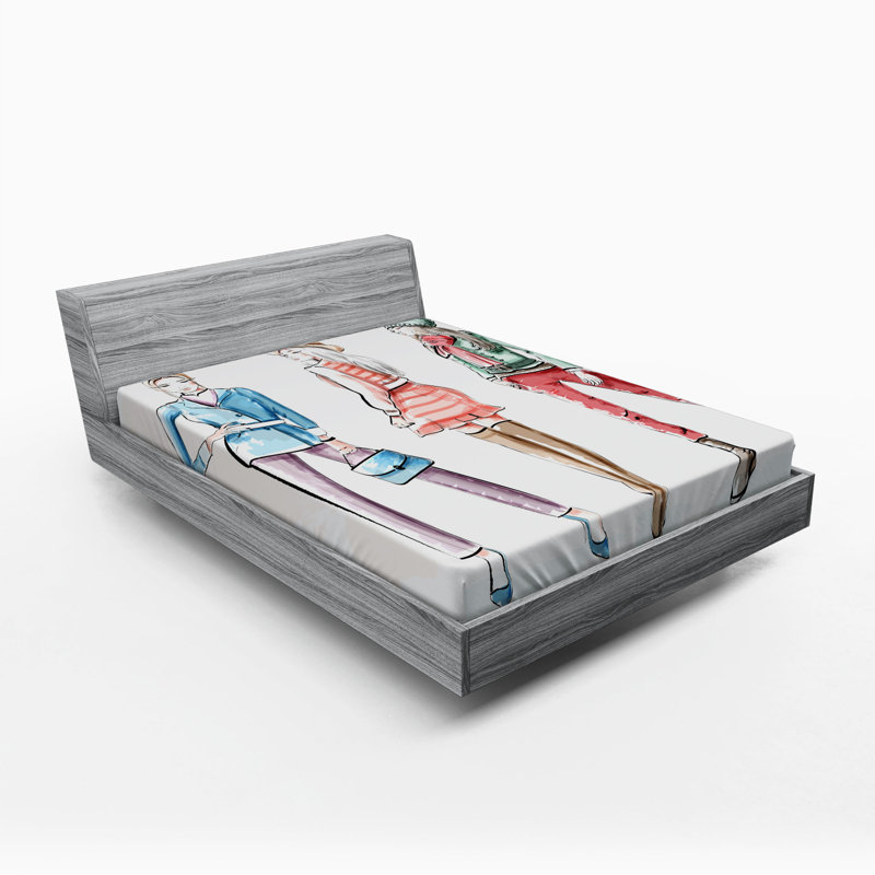 Microfiber Fitted Sheet, Full Fitted Sheet