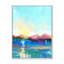 «Abstract Paintbrush Coastal Landscape - Traditional», décoration murale sur toile-1031893295-1031893299