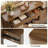 Console Table with 2 Drawers, 63 Inches Narrow Long Sofa Table