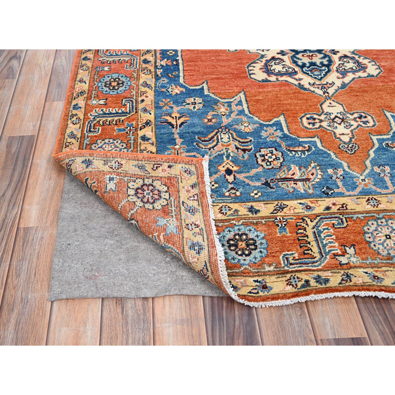 Tapis en laine noué à la main afghan 4 pi 9 po x 6 pi 6 po Seeripe Heris 717F9D771A1E4C15B9B0F0056CF4694A