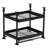 Double Adjustable Height and Width Pull-out Cabinet with Tray