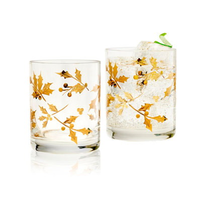 Ensemble de 2 verres à whisky Genola