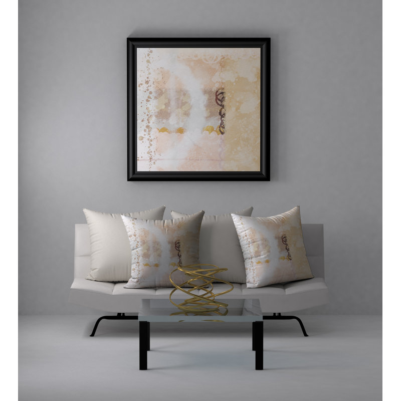 Reversible Throw Pillow, 18" x 18"
