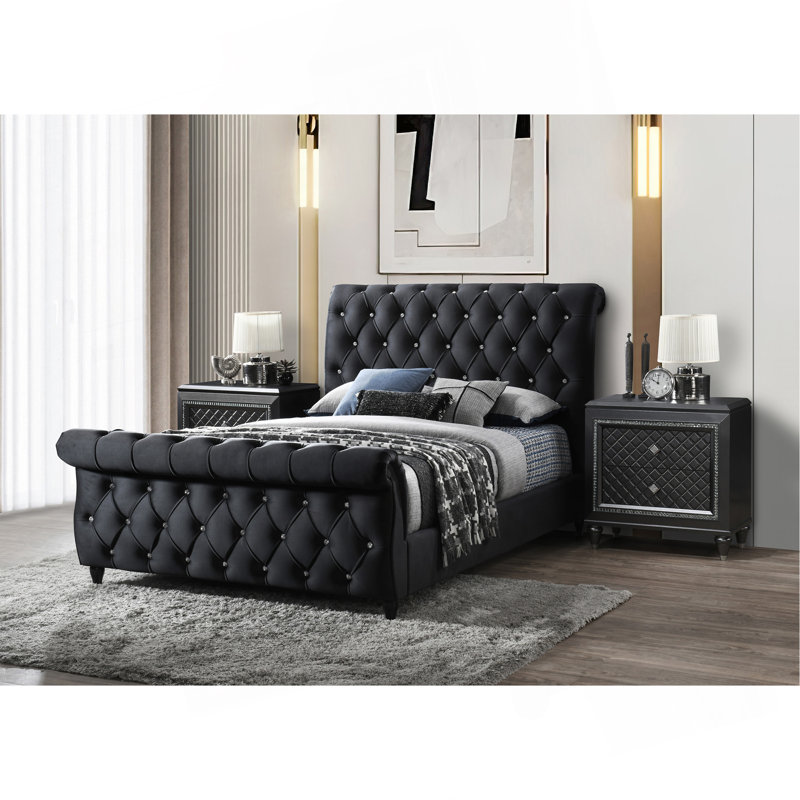 Mobilier de chambre à coucher 1pc, Très grand lit