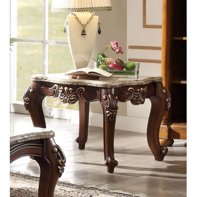Roberts Marble Top End Table
