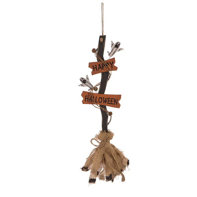 Décoration murale brosse en fer/bois