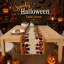 Décorations d'Halloween - Chemin de table rétro pour décoration de fête d'Halloween