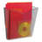 Deflect-o® Euro-Style DocuPocket® Portrait Wall Fi PVC / Vinyl Hanging Files Open