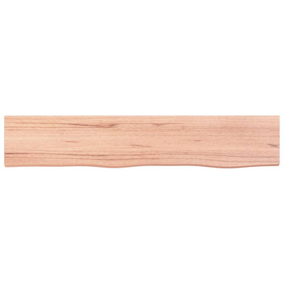 Clintonpark Oak Solid Wood Floating Shelf