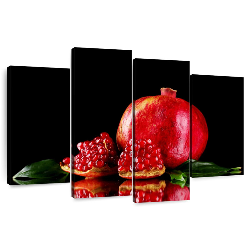 Yarlin Ripe Pomegranate Fruit, 22" H x 36" W