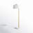 Mendy 64.5'' Gold Arched Floor Lamp