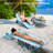 Metal Folding Patio Lounge Chaise-333868576