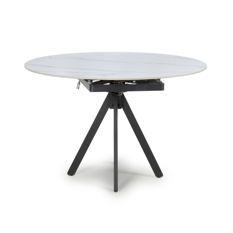 Punchard Round Metal Base Dining Table