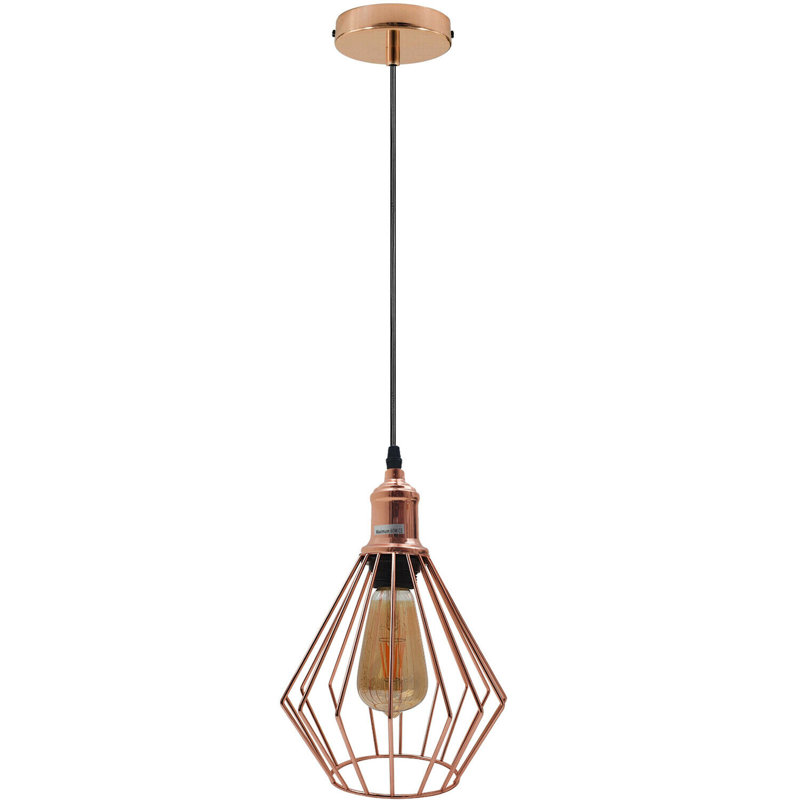 Barnum 1 - Light Rose Gold Pendant