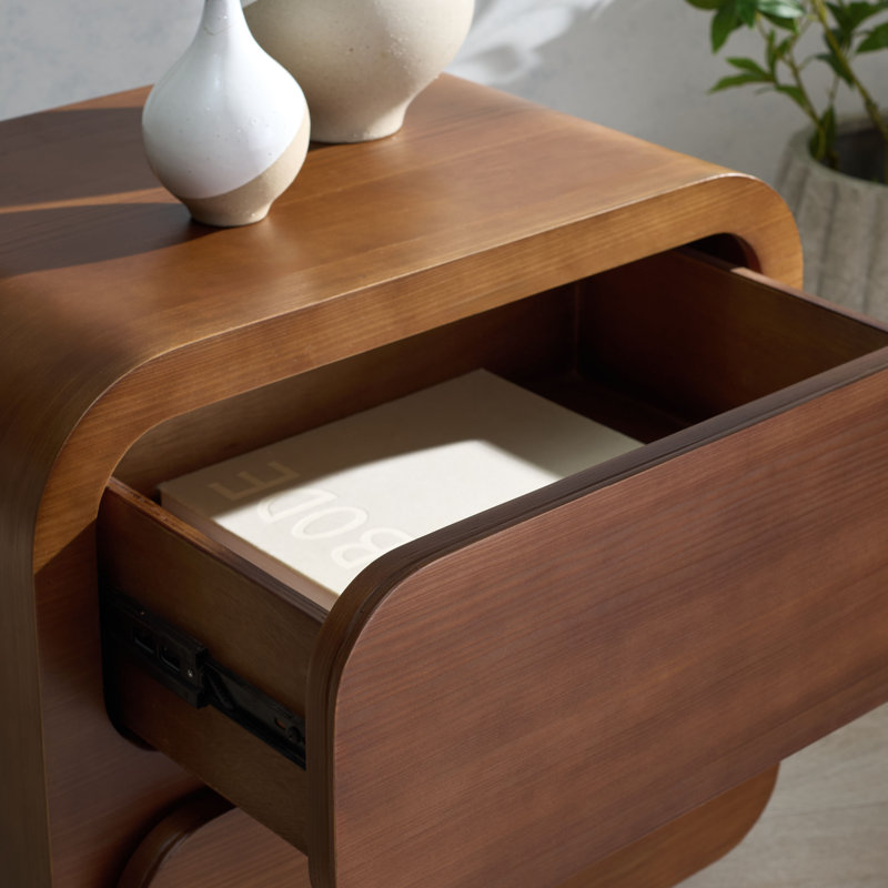 Table de chevet 2 tiroirs Herald
