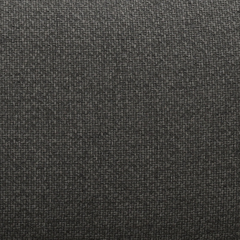 Darlene Outdoor Upholstered Teak Wood Accent Chair, Charcoal Olefin