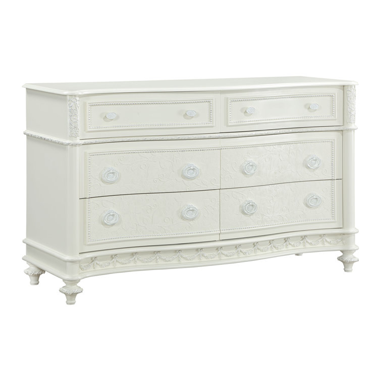 World Menagerie Dresser, Ivory Finish | Wayfair