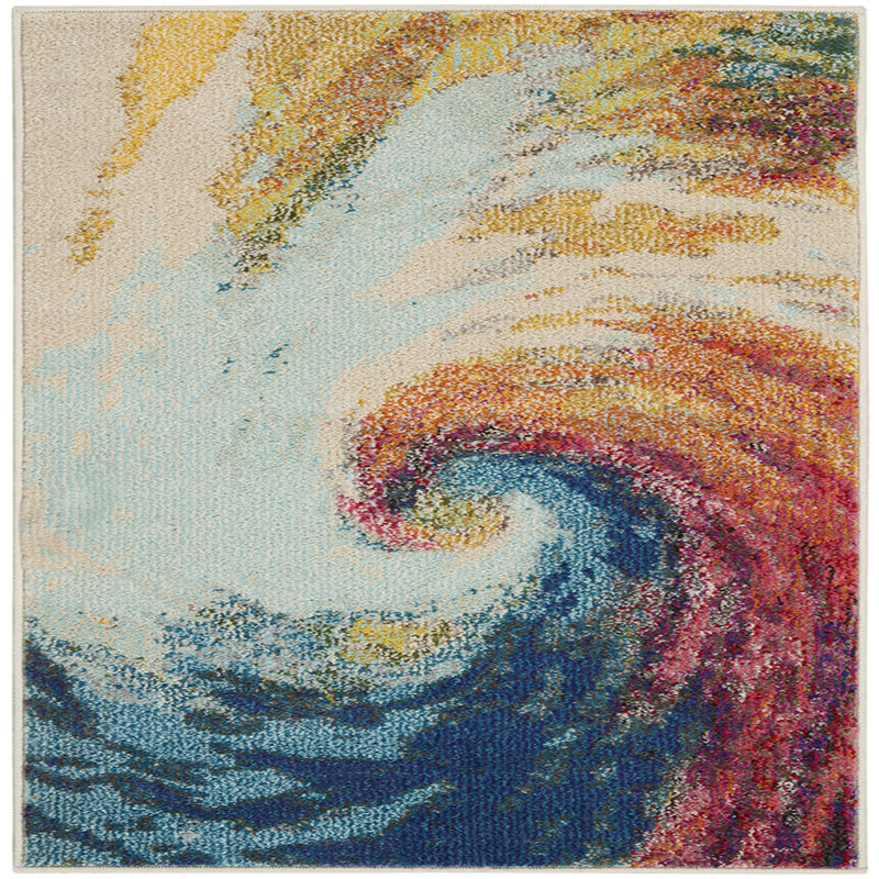 Velva Abstract Indoor Rug, Rectangle 2'2" x 3'9"