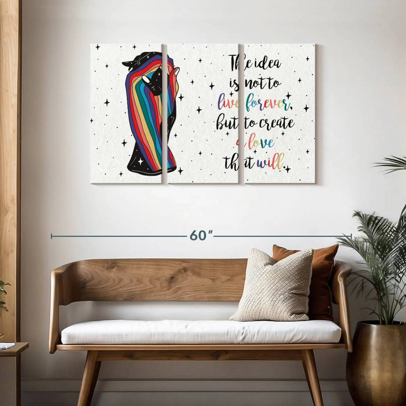 Pride Love Forever, 28" H x 45" W