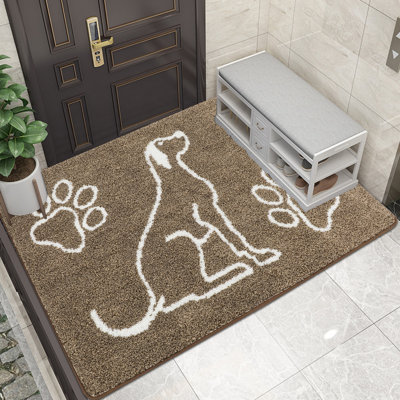 Machine Washable 32" x 48" Non-Slip Indoor Outdoor Doormat