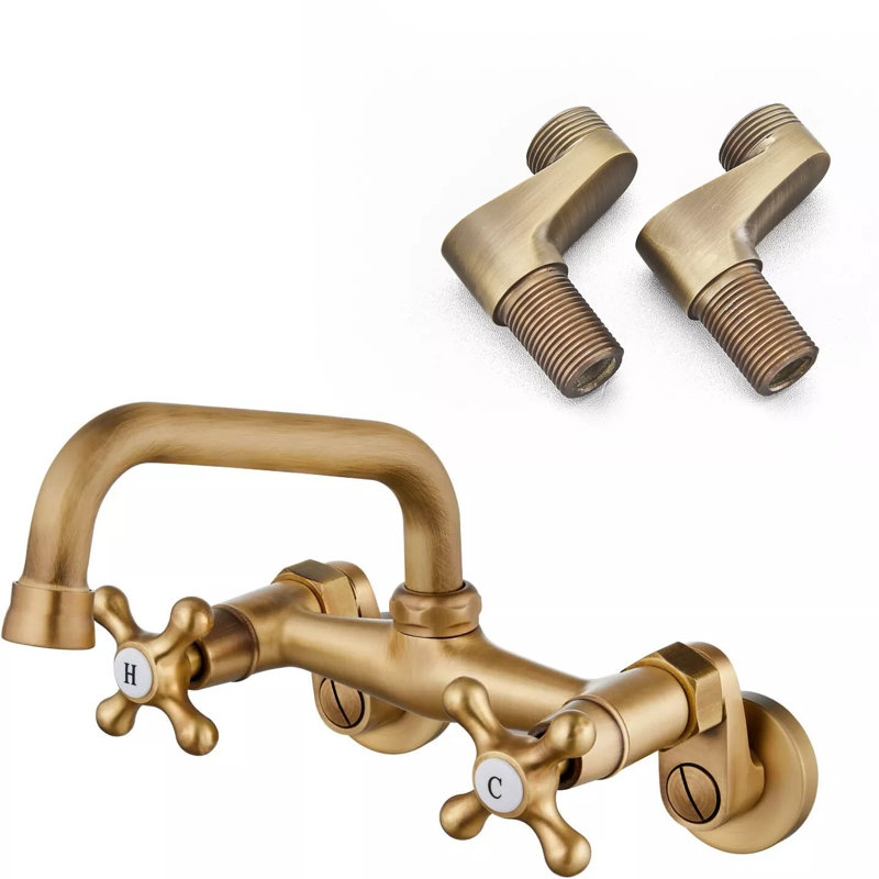 Robinet de cuisine AlenArtWater, Laiton antique