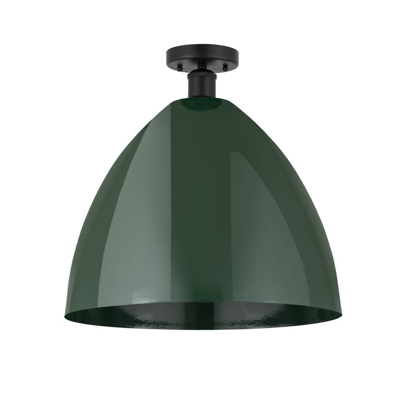 Semi encastrement, Noir mat, Vert