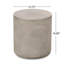 Table d'appoint d'extérieur en béton léger