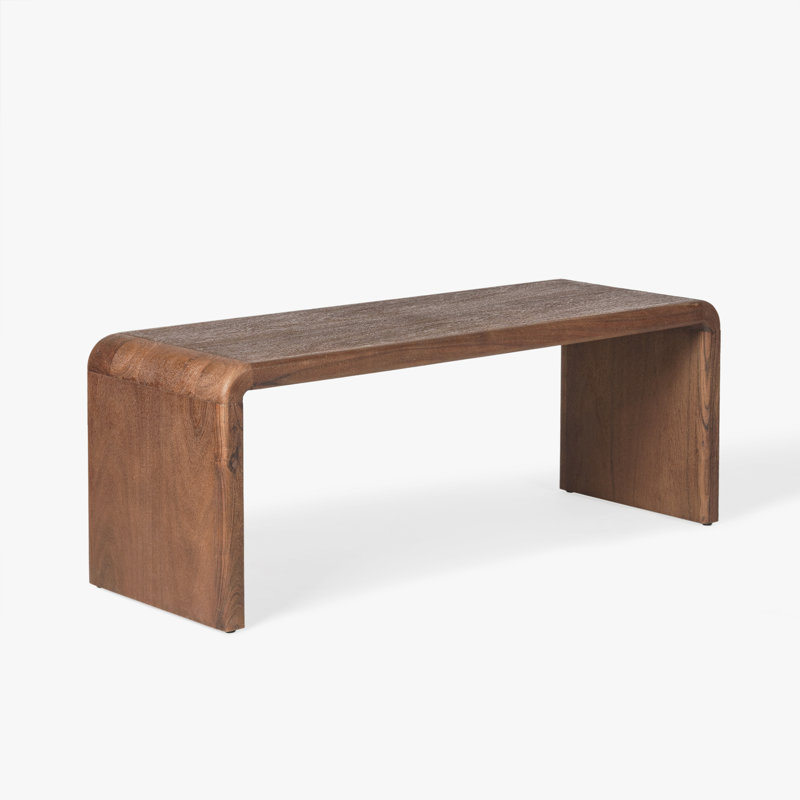 Banc d'extérieur en bois d'acacia Talakona