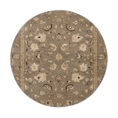 Tabriz Gray Indoor and Outdoor Area Rug