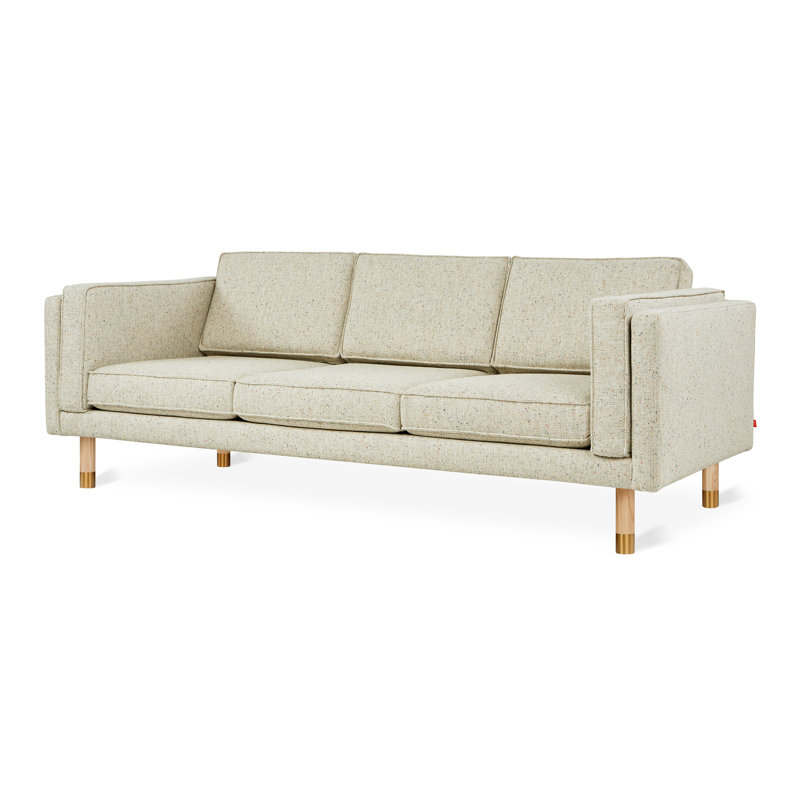 Augusta Sofa Funfetti Galaxy Walnut Pewter, Funfetti Linen