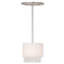 Luminaire suspendu tambour 1 lumière Eutiquio