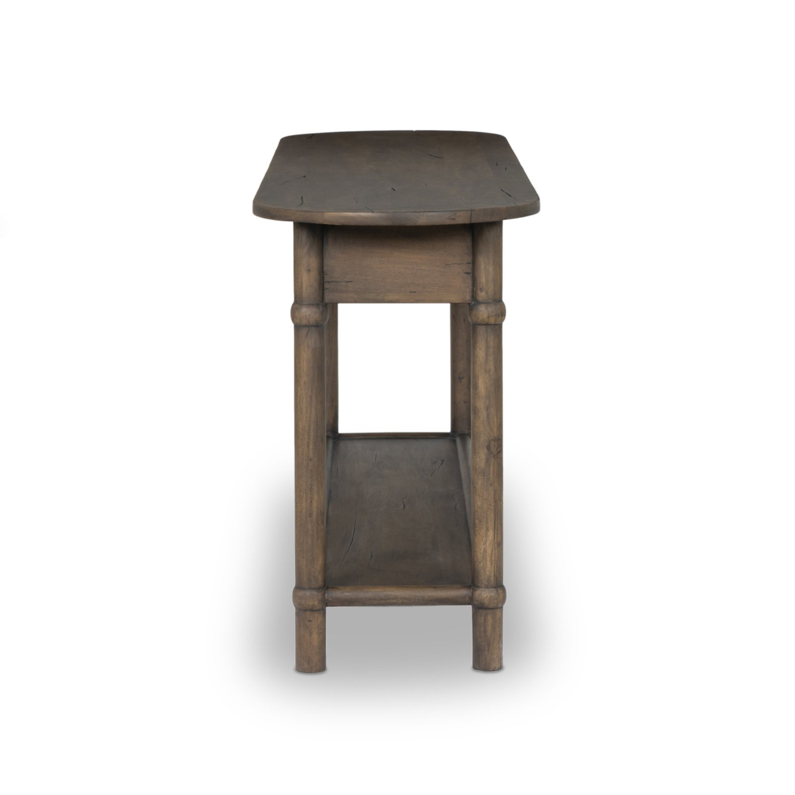 Charnes Console Table, Brown