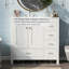 Meuble-lavabo blanc 36 po Vespera Lune