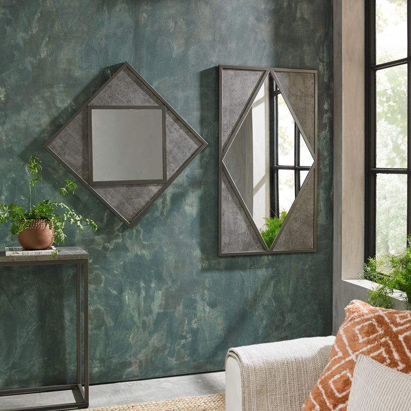 Strahan Metal Flat Wall Mirror