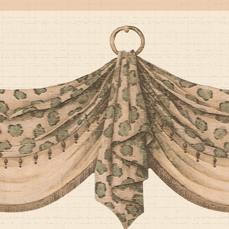 Bordure de papier peint imprimable l 15 pi x l 7 po Leopard