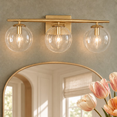 Luminaire de salle de bain à 3 lumières à intensité variable Labonte