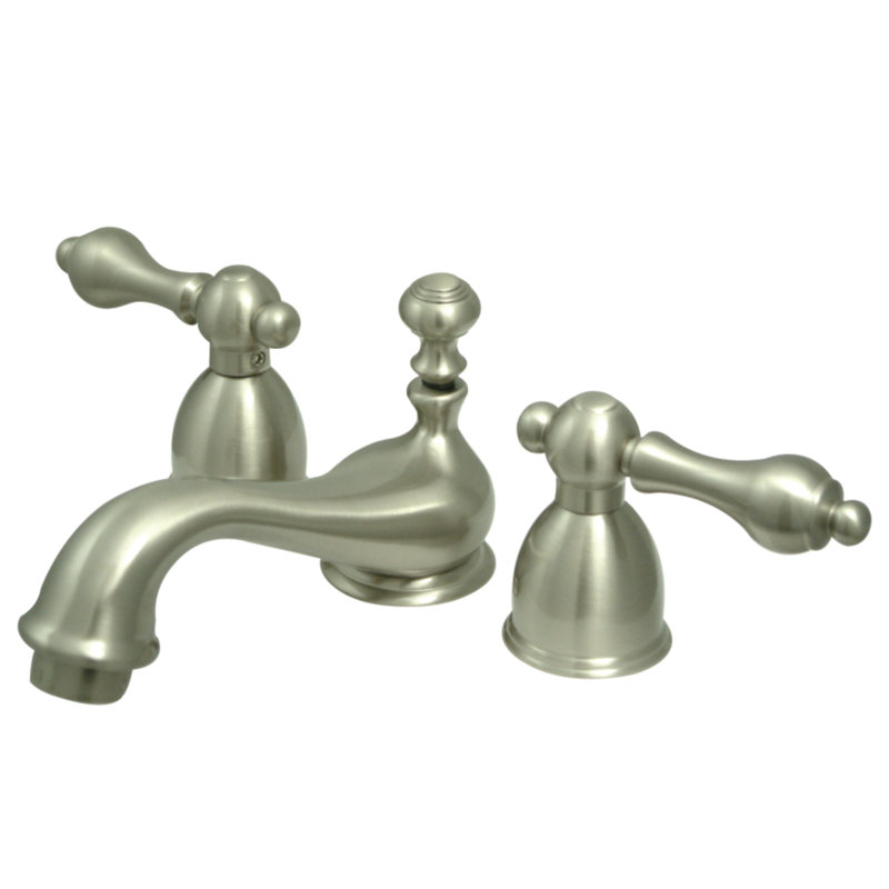 Robinet de salle de bain Kingston, Nickel brossé