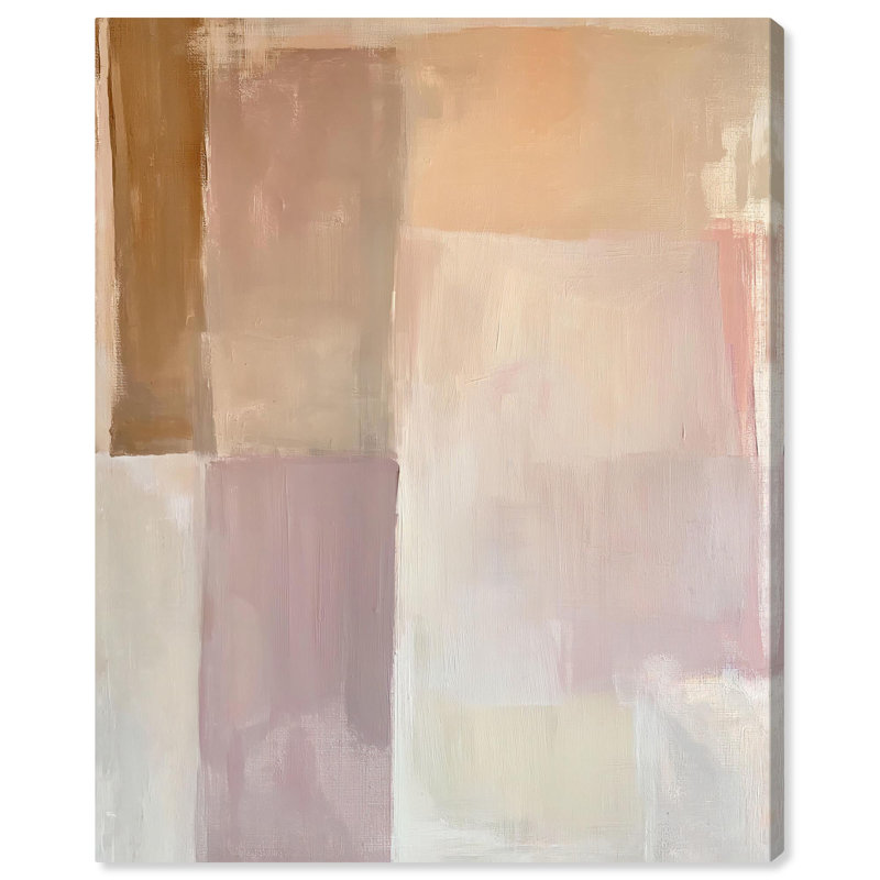 «Bronzed Ruins I Canvas Abstract Earth Tone» par Art Remedy, H 20 po x l 16 po, Toile tendue