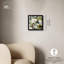 Art mural moderne, Green Shaometbox II par Art Remedy, cadre noir, 13 x 13-254024056-254024057