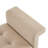 Dunaway Elegant Linen Tufted Bench