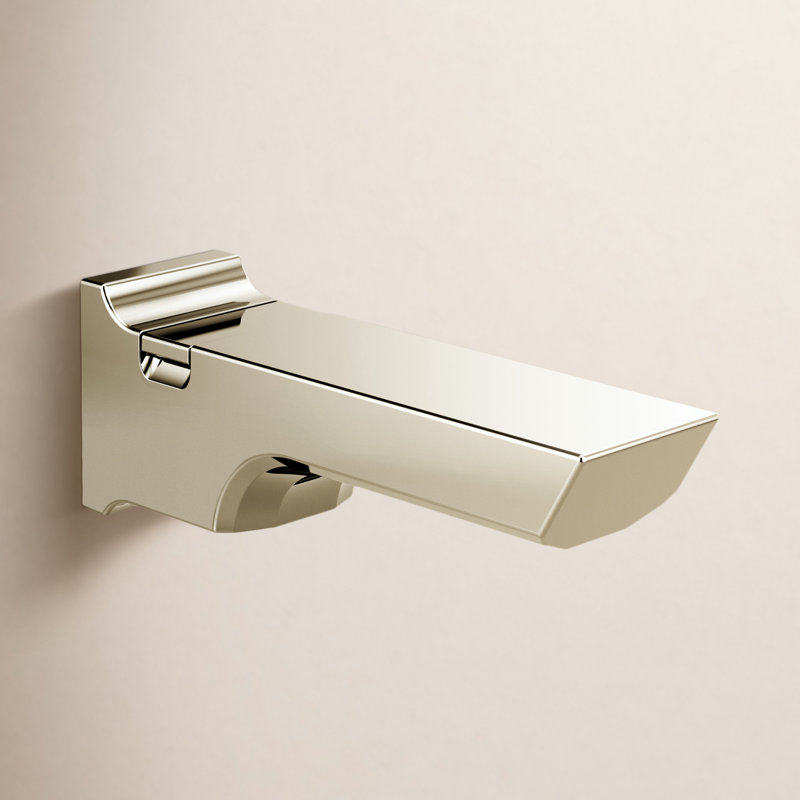 Pivotal® Wall-Mounted Tub Spout Trim, Polished Nickel