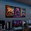 3 Piece Wrapped Canvas Print-1719993516